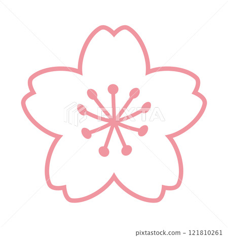 櫻花插畫背景透明 櫻花插畫背景透明 121810261