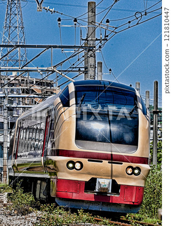 Yokosuka Line express train 121810447