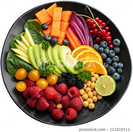 fruit salad in a plate fruit salad in a plate 121810511