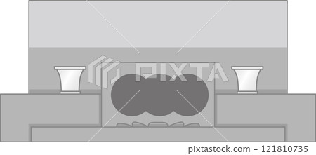 西式墓碑插圖 121810735