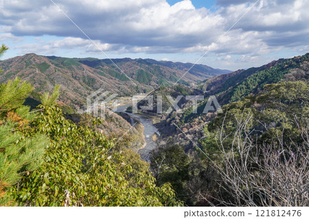 Tour of the training grounds at Kasagidera Temple (Kyoto Prefecture) - View from Byodoishi 121812476
