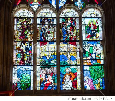 Notre dame des marais, La Ferte Bernard, Sarthe, France 121812707