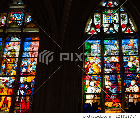 Notre dame des marais, La Ferte Bernard, Sarthe, France 121812714