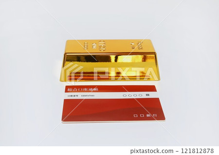 Gold, gold bars, pure gold Gold, gold bars, pure gold 121812878