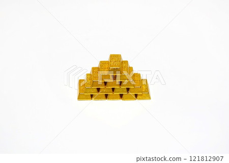 Gold, gold bars, pure gold Gold, gold bars, pure gold 121812907
