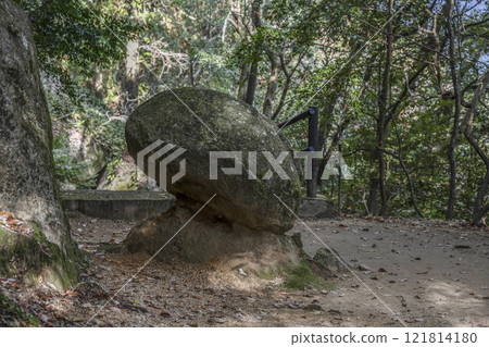 Kasagidera Temple (Kyoto Prefecture) - Stones on the promenade around the training grounds 121814180