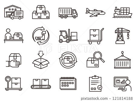 Delivery and logistics icons 04 Delivery and logistics icons Delivery and logistics icons 04 Delivery and logistics icons 121814188