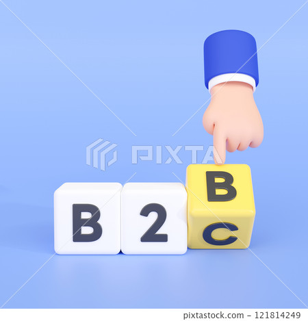 3DCG|Business to Business to Customer 3DCG|Business to Business to Customer 121814249