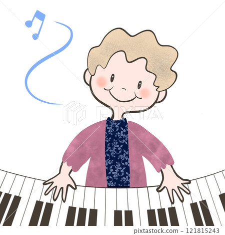 高級和鋼琴 121815243