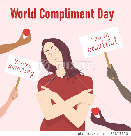World Compliment Day.  121815750