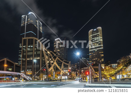 麻布台 Hills 的城市夜景 [東京都港區] 121815831