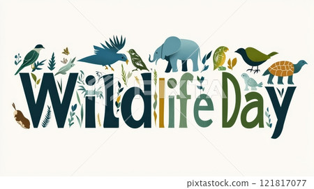 World Wildlife Day celebrates wildlife with simple illustrations, raising awareness about its beauty World Wildlife Day celebrates wildlife with simple illustrations, raising awareness about its beauty 121817077