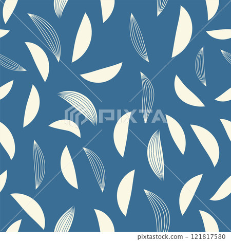Vintage Decorative seamless pattern in classic style with small flowers, ditsy. Light silhouettes of flowers, two-color ornament shabby chic. Vintage Decorative seamless pattern in classic style with small flowers, ditsy. Light silhouettes of flowers, two-color ornament shabby chic. 121817580