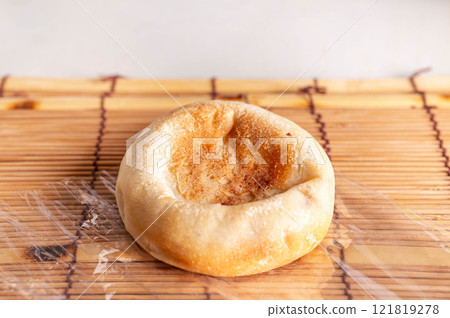 Meat bun style bread 121819278