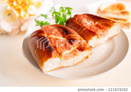 複烤明太子馬鈴薯麵包 121819282