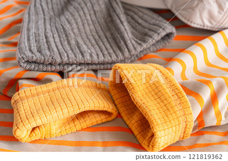 Pullover and knitted hat Pullover and knitted hat 121819362