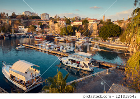 Marina in Antalya city, Turkey Marina in Antalya city, Turkey 121819542