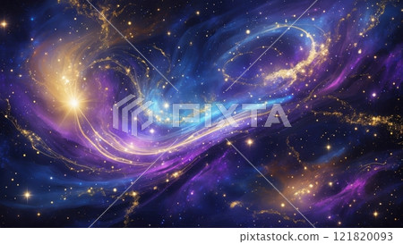 Cosmic Abstract Background Inspired by Outer Space 121820093