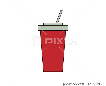 Fresh drink icon illustration 121820933