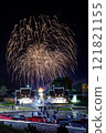 Beautiful fireworks at The Royal Park Rajapruek Chiangmai Thailand. 121821155