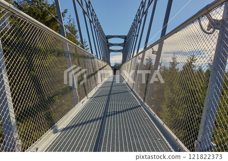 Skybridge 721 suspension footbridge Skybridge 721 suspension footbridge 121822373