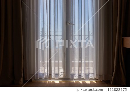 Apartment with sea view, curtains Apartment with sea view, curtains 121822375