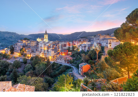 Novara di Sicilia, Sicily, Italy village 121822823