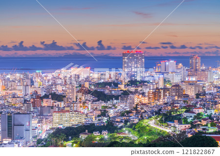 Naha, Okinawa, Japan Cityscape at Twilight Naha, Okinawa, Japan Cityscape at Twilight 121822867