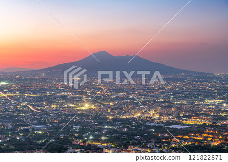 Pompeii, Italy under Mt. Vesuvius Pompeii, Italy under Mt. Vesuvius 121822871