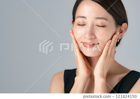 美女中年女子肖像 121824150