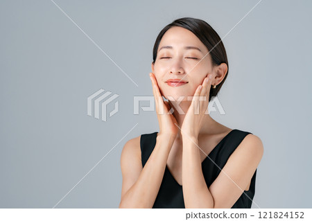 美女中年女子肖像 121824152