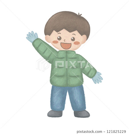 舉手的男孩 舉手的男孩 121825229