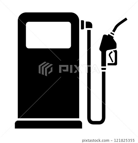 加油站引導標誌 121825355