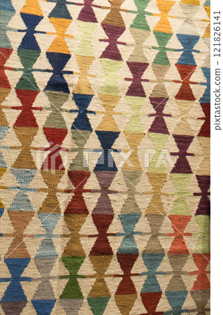 Backgrounds. Colorful turkish carpet, kilim Backgrounds. Colorful turkish carpet, kilim 121826141