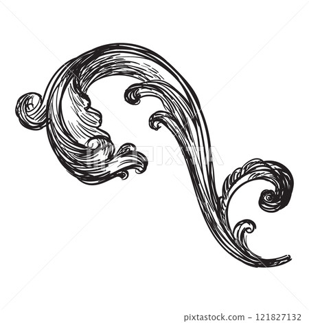 Hand drawing design element vector illustration Hand drawing design element vector illustration 121827132