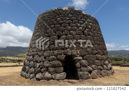 Ancient Nuraghe Structure in Sardinian Countryside Ancient Nuraghe Structure in Sardinian Countryside 121827542