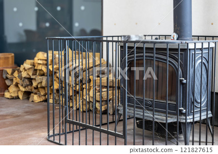 Wood-burning stove  121827615