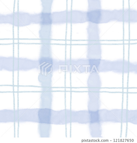 Light Blue Plaid Gingham Hand Drawn Background Pattern Overlay Light Blue Plaid Gingham Hand Drawn Background Pattern Overlay 121827650