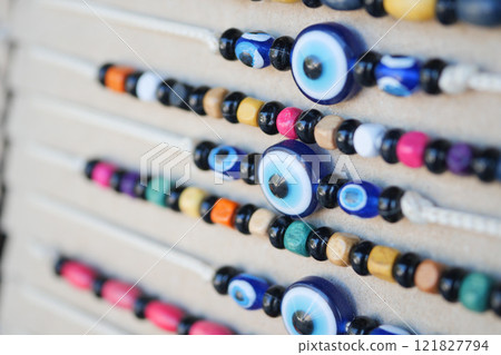 An Exquisite Display of Colorful, Handcrafted Beads and Unique Accessories 121827794