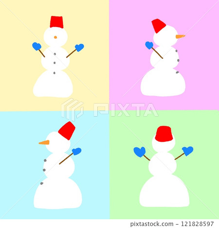 雪人插圖集 雪人插圖集 121828597