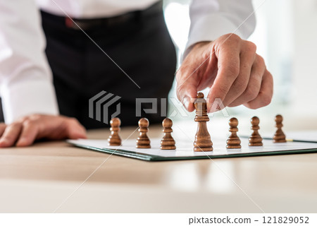 Business employment and leadership concept Business employment and leadership concept 121829052