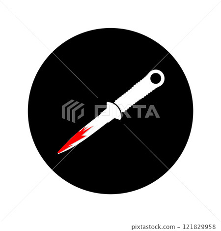 knife icon, vectors illustration symbol design knife icon, vectors illustration symbol design 121829958