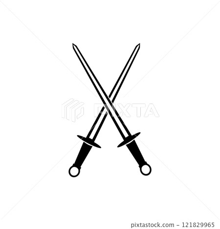 sword icon, vectors illustration symbol design sword icon, vectors illustration symbol design 121829965