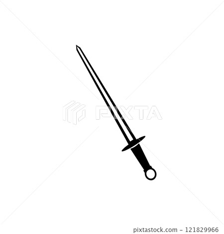 sword icon, vectors illustration symbol design sword icon, vectors illustration symbol design 121829966