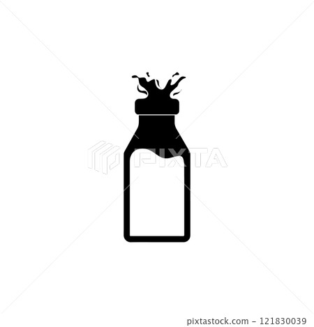 drinking bottle icon, vectors illustration, symbol design drinking bottle icon, vectors illustration, symbol design 121830039