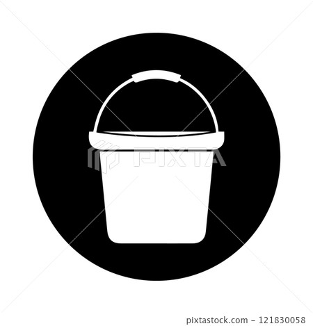 bucket icon, vectors illustration symbol design bucket icon, vectors illustration symbol design 121830058