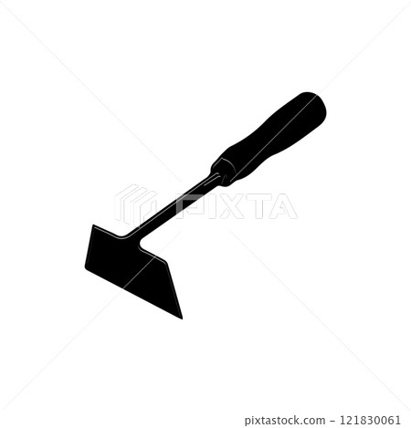 hoe icon, vectors illustration symbol design hoe icon, vectors illustration symbol design 121830061