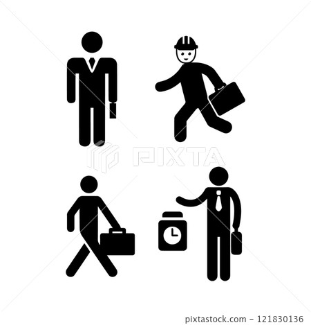 worker icon, vectors illustration, symbol design worker icon, vectors illustration, symbol design 121830136