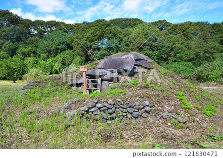 位於沼田市薄根川河台的奈良古墳群第一座古墳 121830471