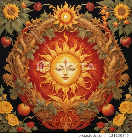 Sun God (placed in the south) 121830845